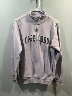 Ladies Cuffys Caoe Code 1/4 Zip Sweatshirt Size Large